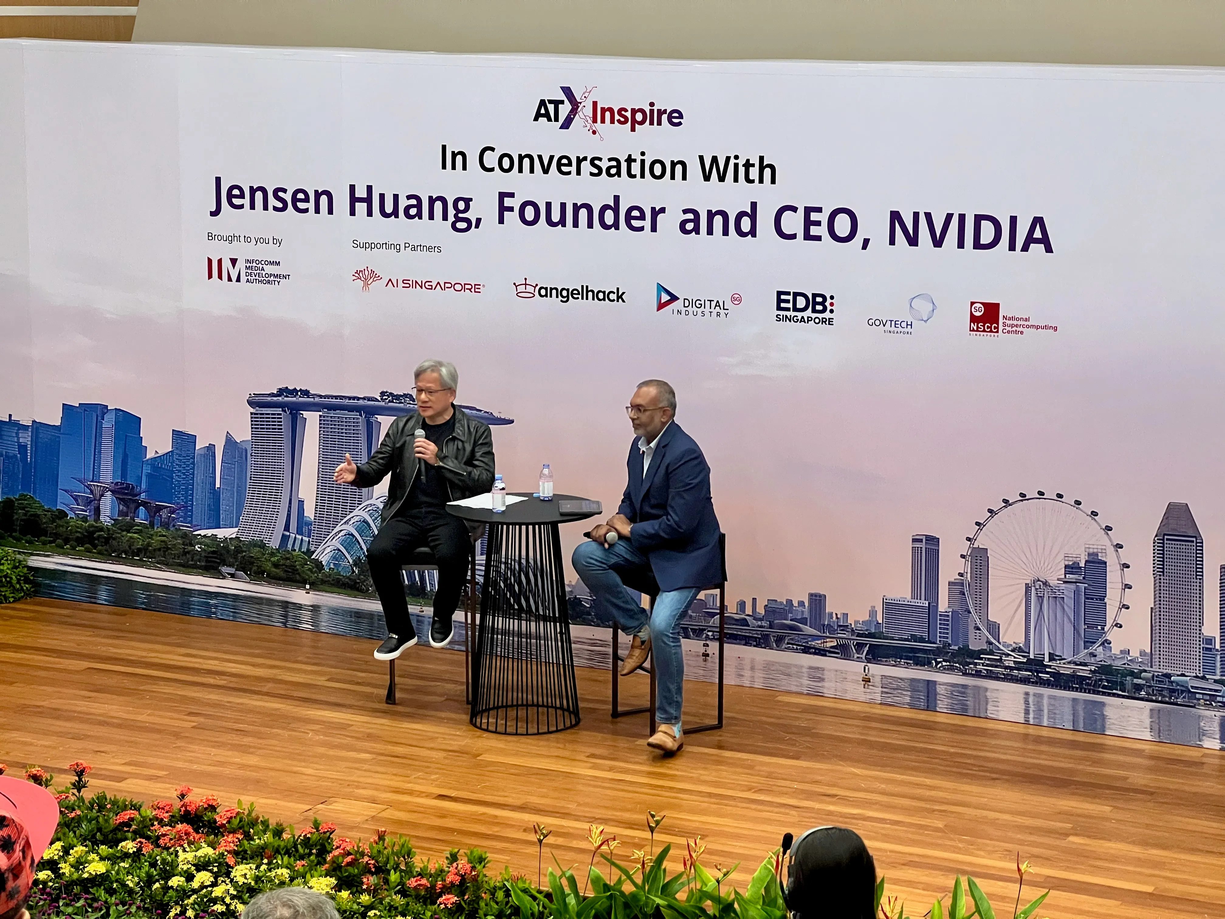 NVIDIA Founder and CEO in a fireside conversation